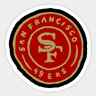 San Francisco 49eeeers 10 Sticker